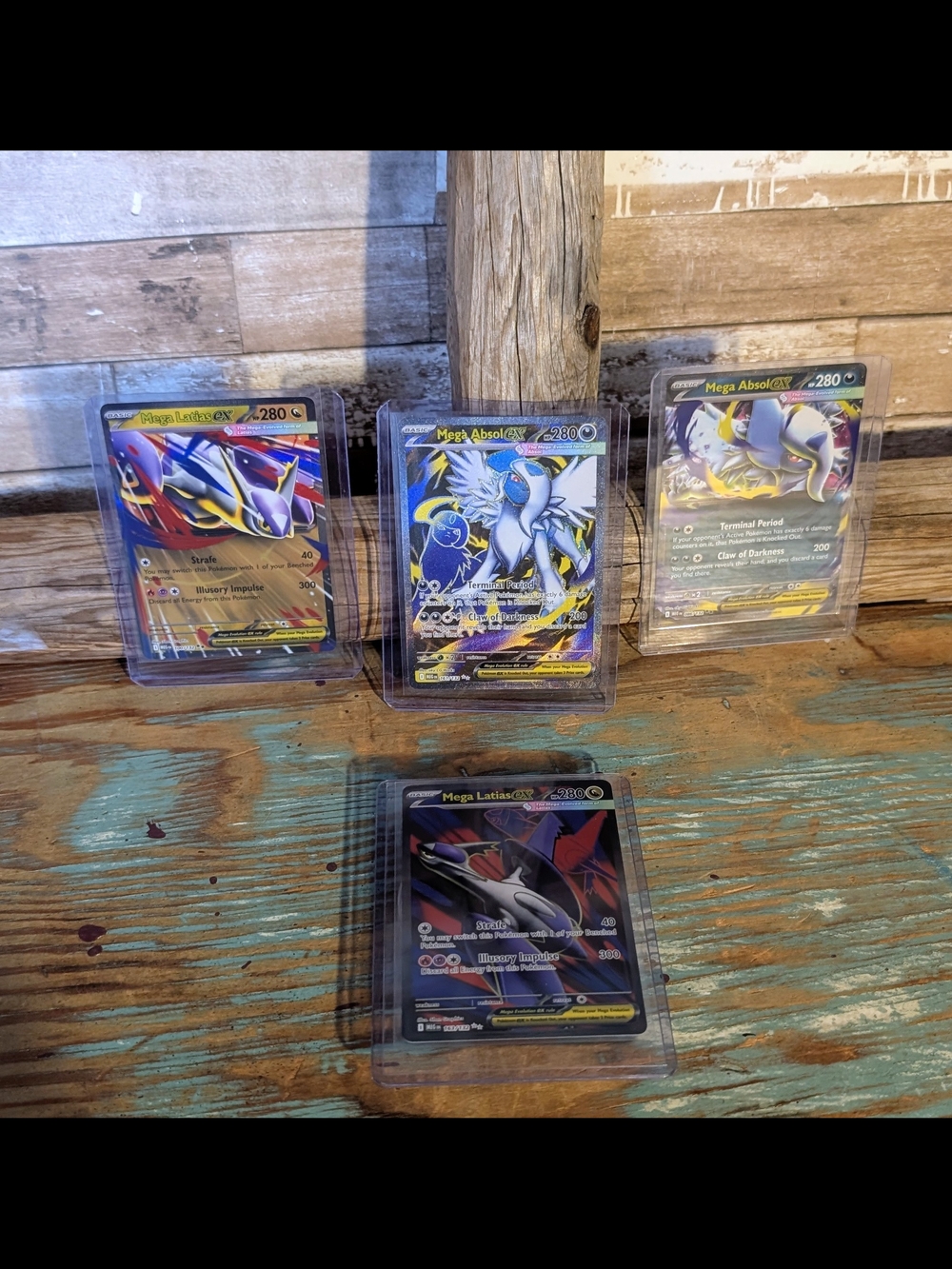Pokémon Mega EX Holo Card Lot - Absol & Latias - Multicolor
